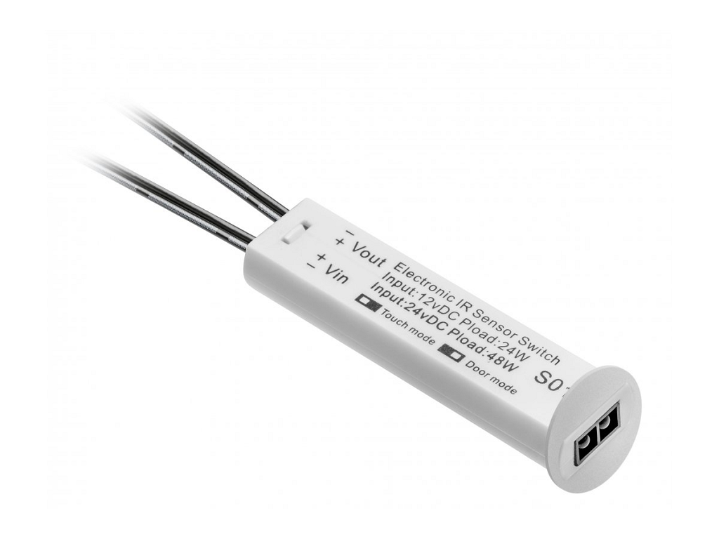 Sensore per Anta Incasso senza contatto a due velocità di prossimità dimmerabile 12v-24v-36w -72w  | GTV - immagine 6